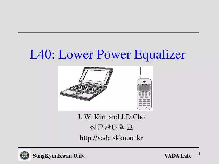 l40 lower power equalizer