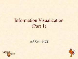 Information Visualization (Part 1)