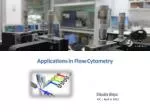 Applications in Flow Cytometry - slide 1