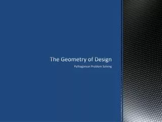 The Geometry of Design