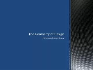 the geometry of design