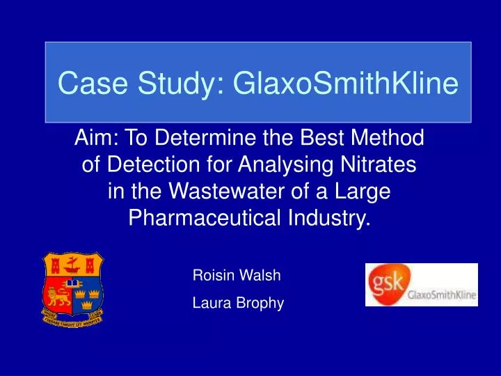 case study glaxosmithkline