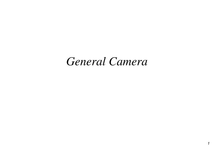 general camera