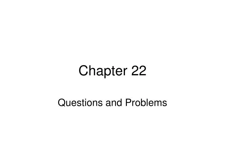 chapter 22