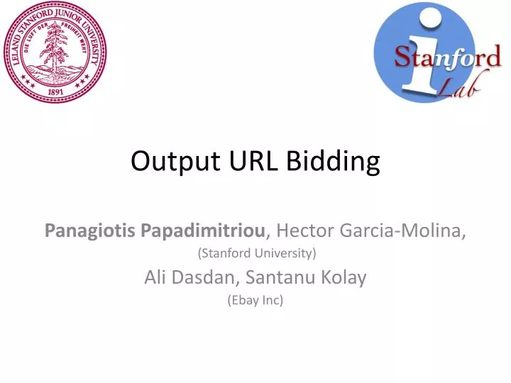 output url bidding