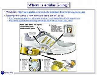 Where is Adidas Going?