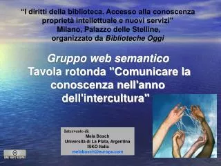 presentazione