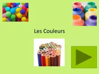 les couleurs