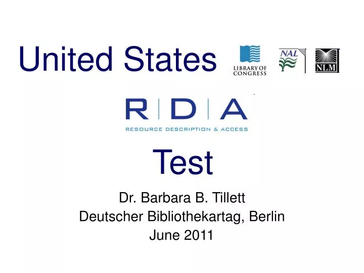 dr barbara b tillett deutscher bibliothekartag berlin june 2011