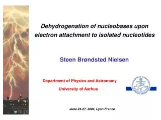 Dehydrogenation of nucleobases upon electron attachment to isolated nucleotides