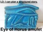 Eye of Horus amulet - slide 1