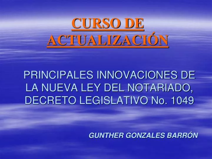 curso de actualizaci n