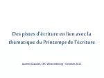 Une nouvelle lettre arrive... - slide 1