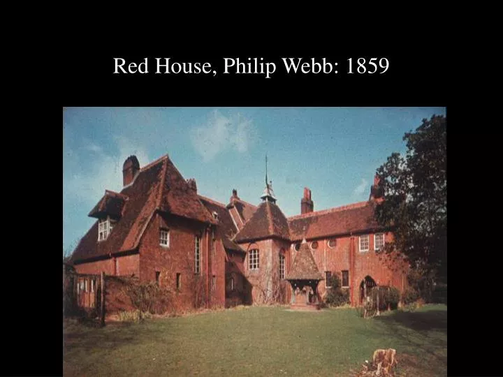 red house philip webb 1859