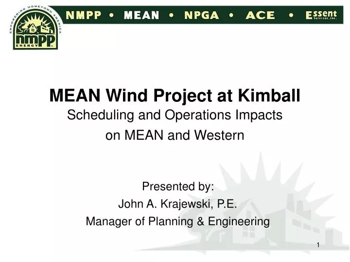 mean wind project at kimball