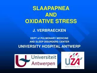 SLAAPAPNEA AND OXIDATIVE STRESS