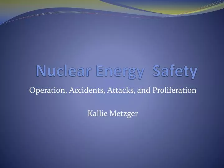 nuclear energy safety