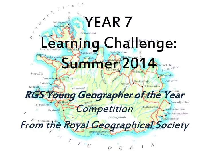 year 7 learning challenge summer 2014