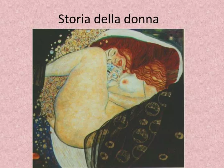 storia della donna