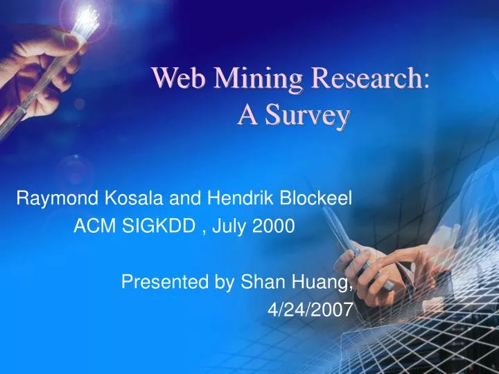 web mining research a survey