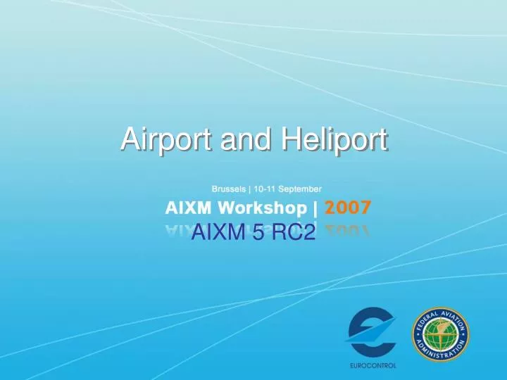airport and heliport