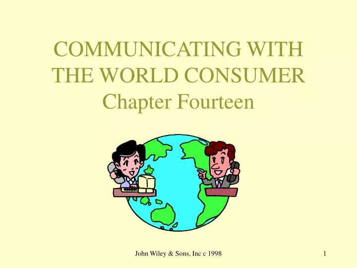 communicating with the world consumer chapter fourteen