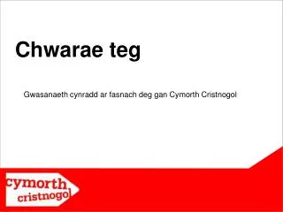 Chwarae teg