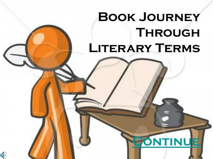 book journey through literary terms continue