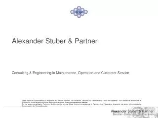 Alexander Stuber &amp; Partner