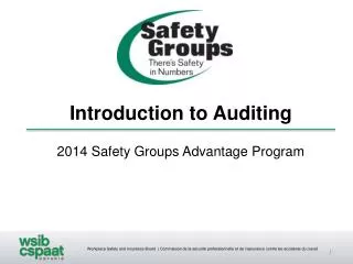 Introduction to Auditing