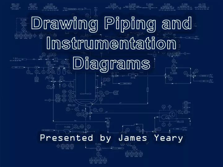 drawing piping and instrumentation diagrams