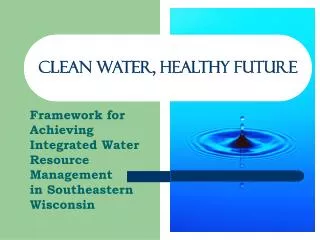 Clean Water, Healthy Future