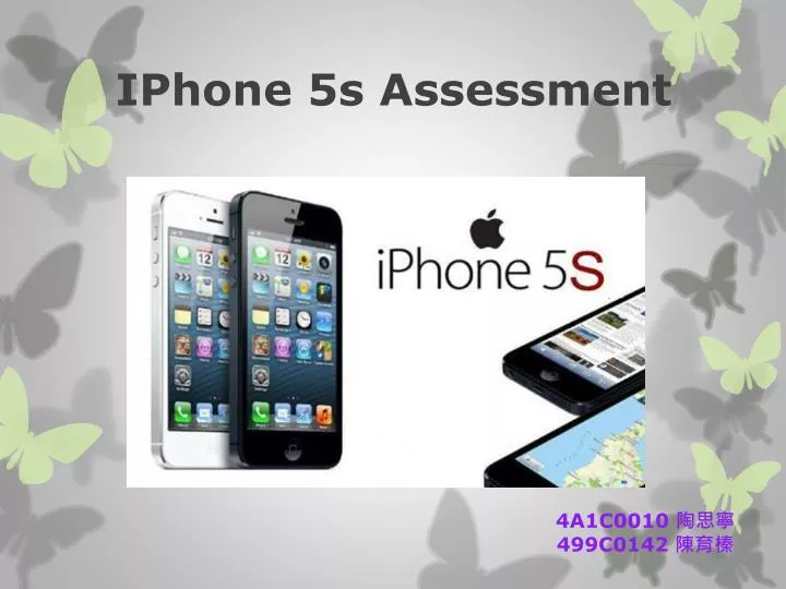 iphone 5s assessment