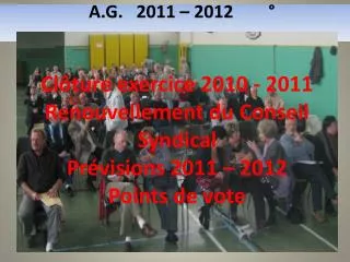 a g 2011 2012