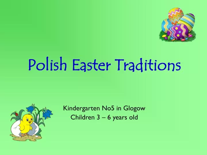 polish easter traditions