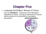 The Evolution and Significance of Language in Cultural Transmission - slide 1