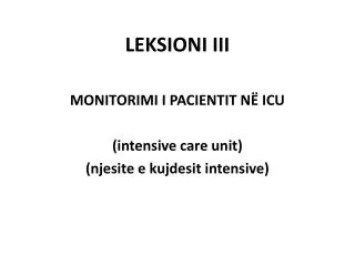 leksioni iii