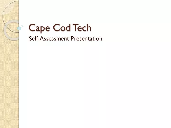 cape cod tech