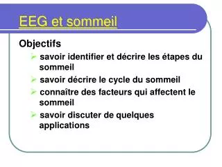 eeg et sommeil