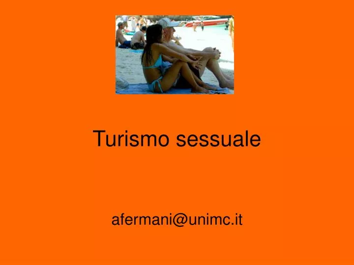 turismo sessuale