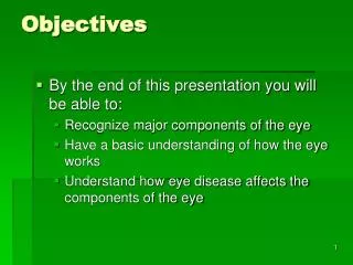 Objectives