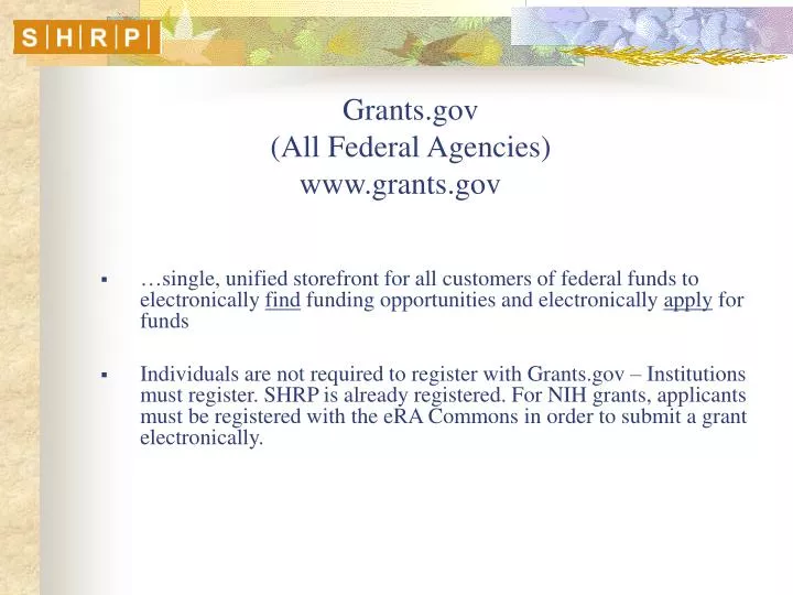 grants gov all federal agencies www grants gov