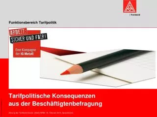 funktionsbereich tarifpolitik