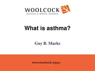 What is asthma?