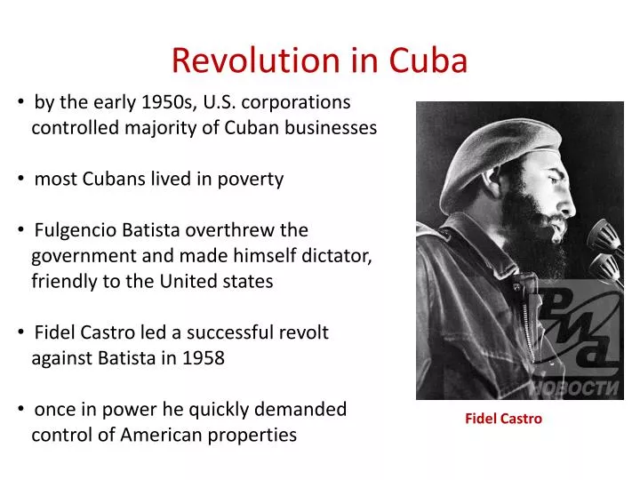 revolution in cuba