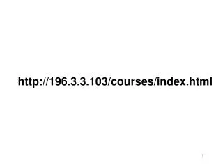196.3.3.103/courses/index.html