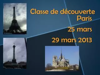classe de d couverte