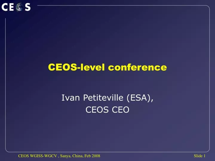 ceos level conference