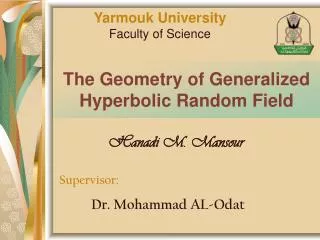 The Geometry of Generalized Hyperbolic Random Field