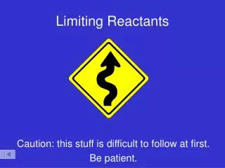 Limiting Reactants